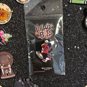 Helluva Boss "Blitz Lollipop" Enamel Pin
